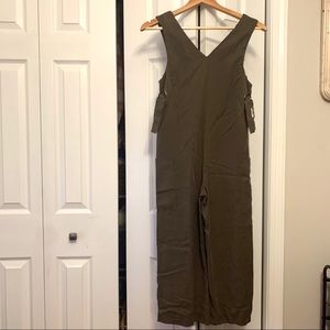 Zara Olive Green Jumpsuit